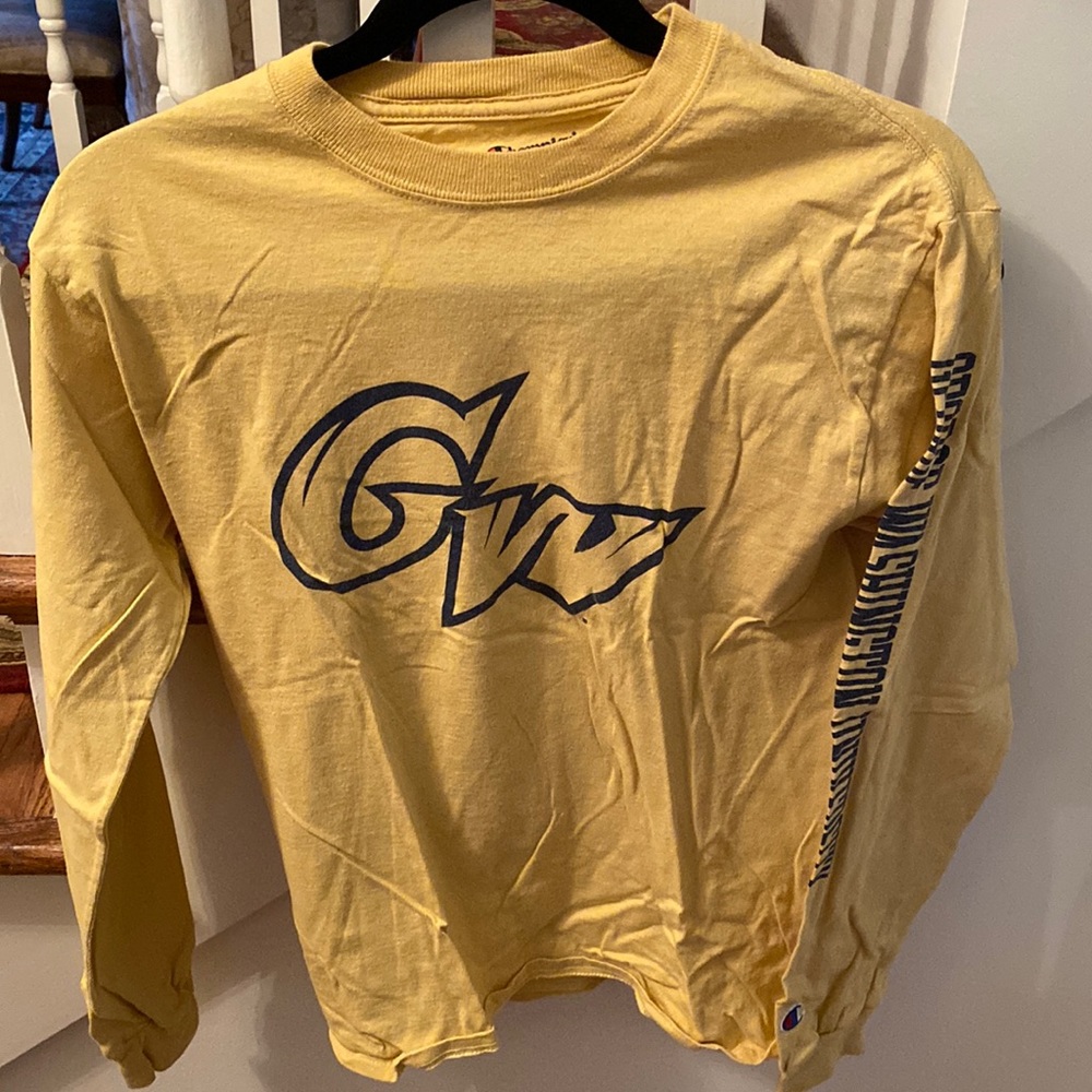Yellow GW Long Sleeve T Shirt